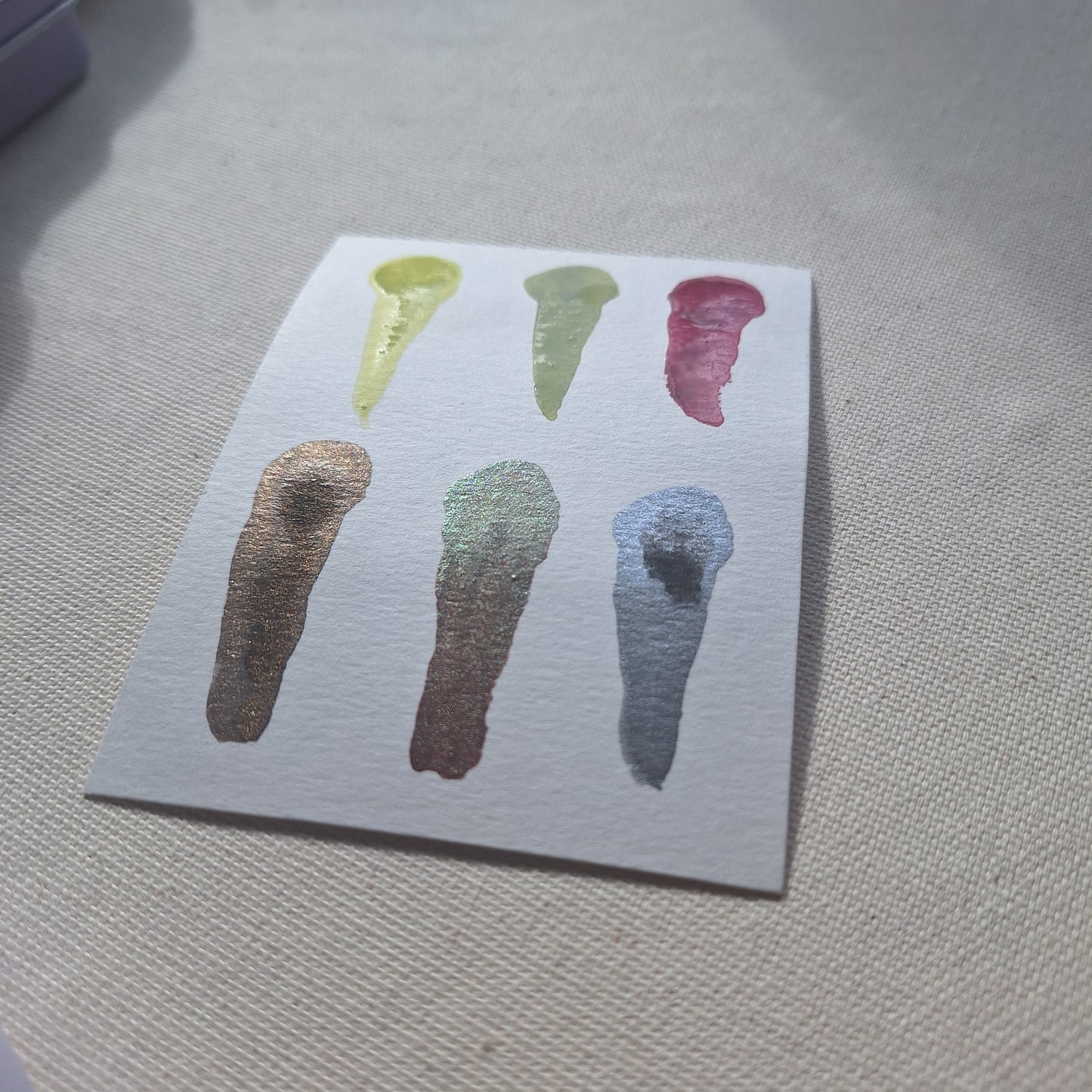 Handmade Watercolors Mini- Moss & Moonlight