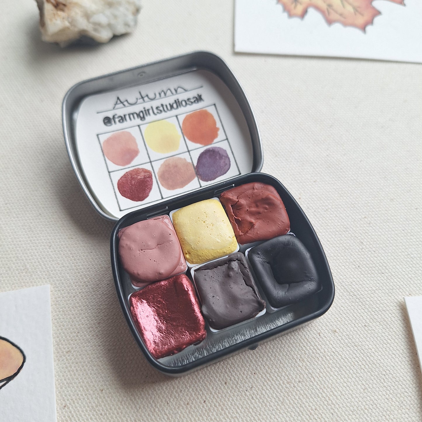 Handmade Watercolors Mini - Autumn