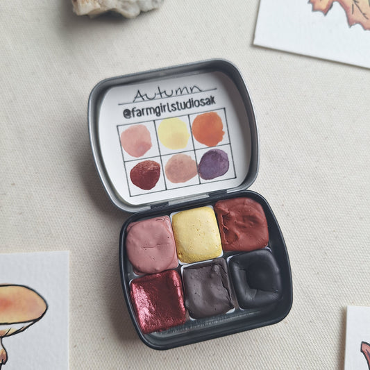 Handmade Watercolors Mini - Autumn