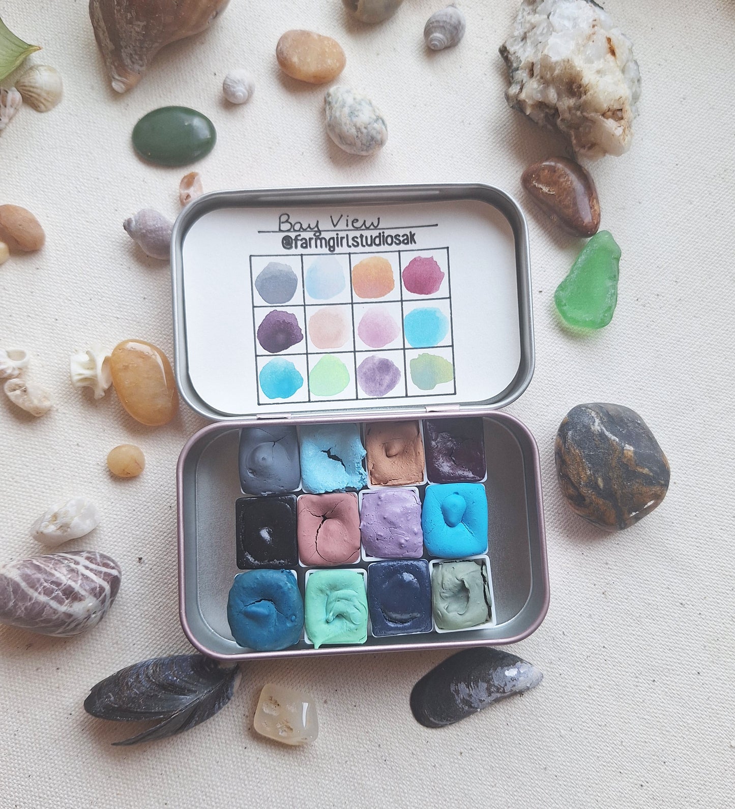 Handmade Watercolors - Bay View