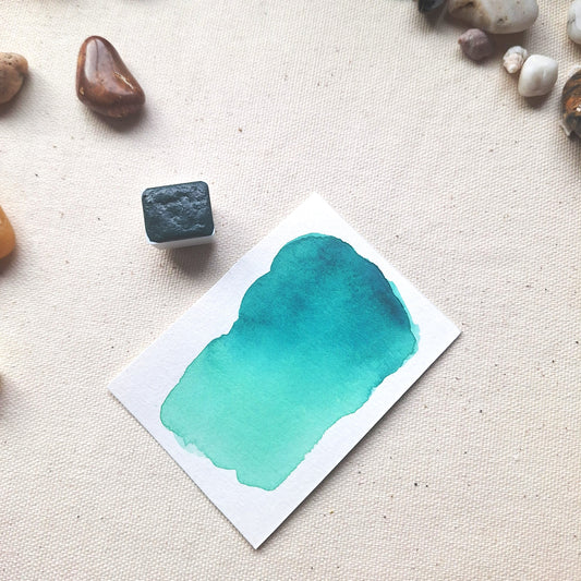 Single Pan Watercolors - Peacock Green