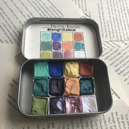 Handmade Watercolors - Fairy Realm Palette
