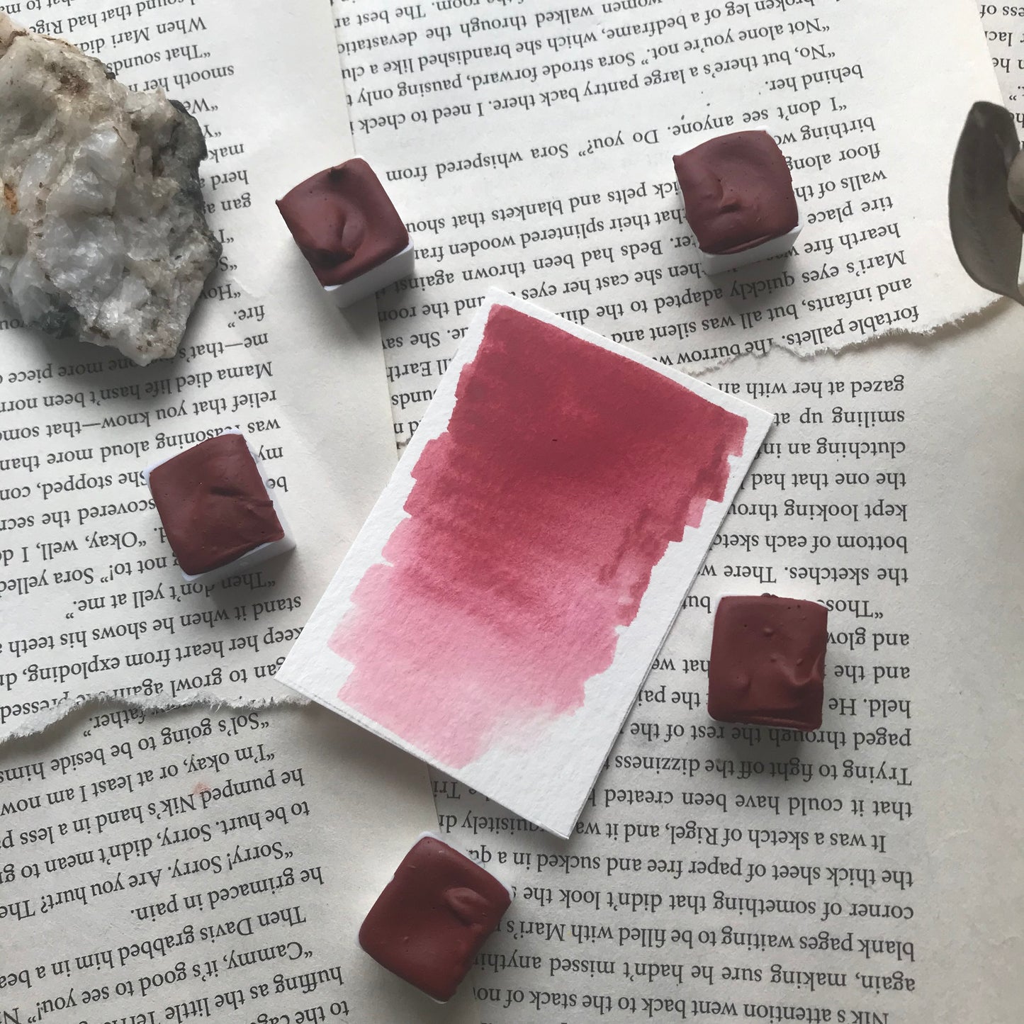 Crimson Red Watercolor