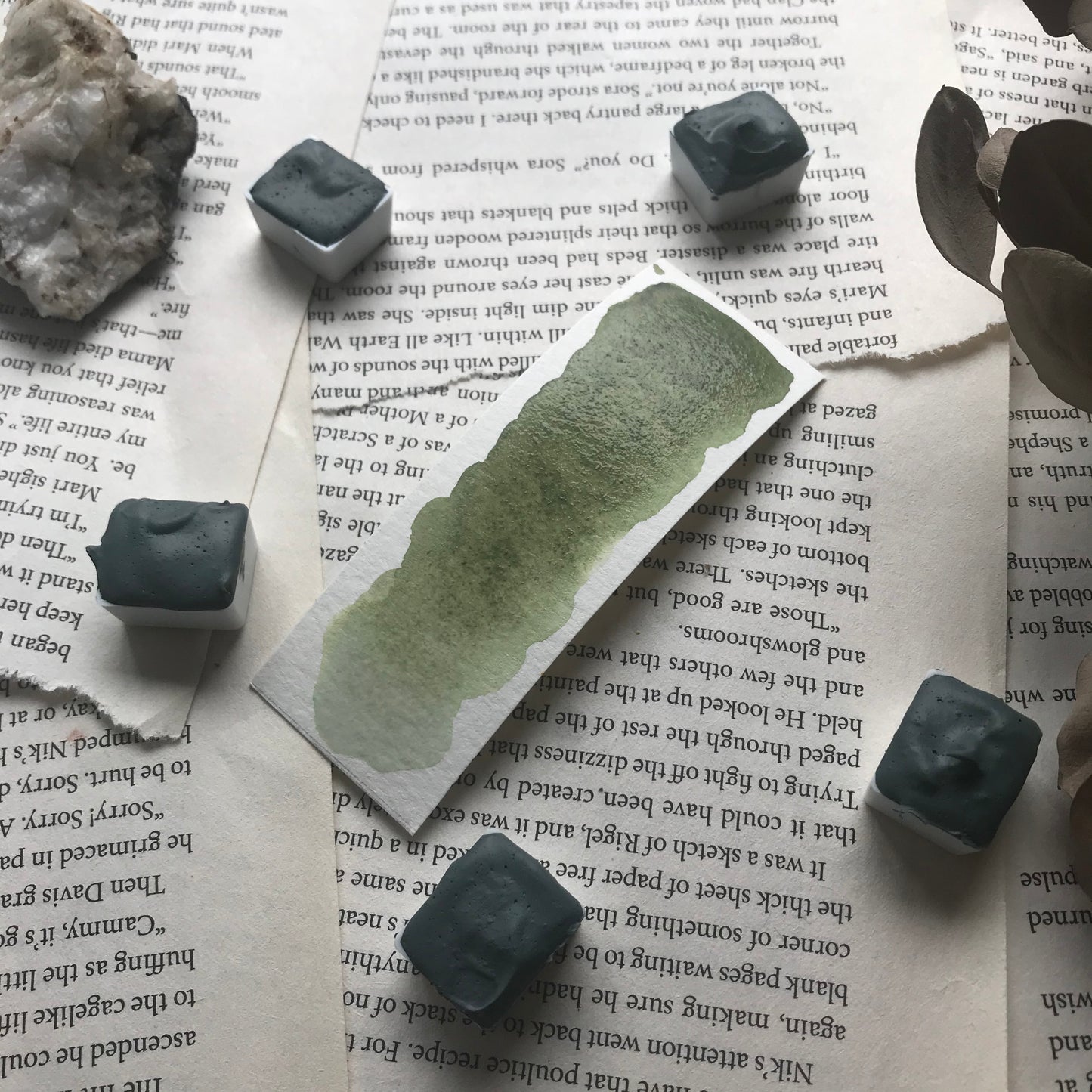 Moss Green - Single Pan Watercolors