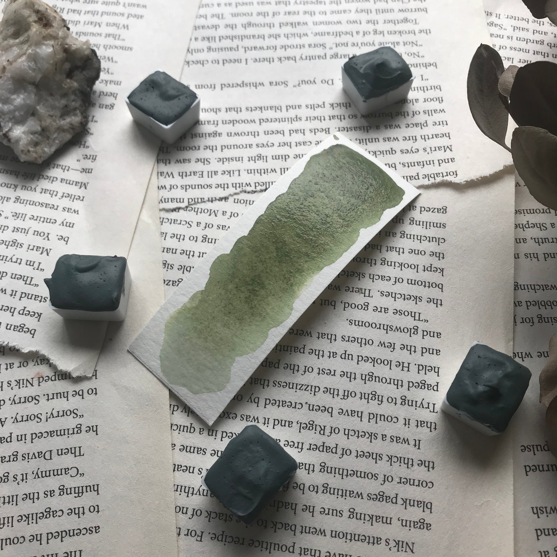 Moss Green - Single Pan Watercolors