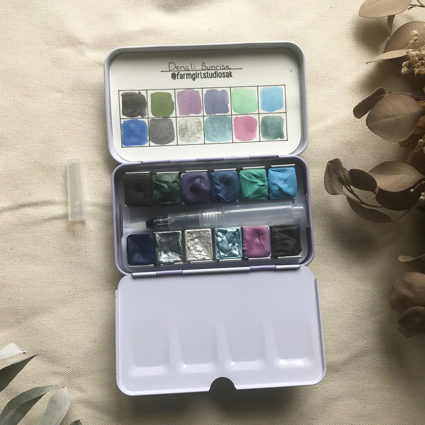 Denali Sunrise Watercolors