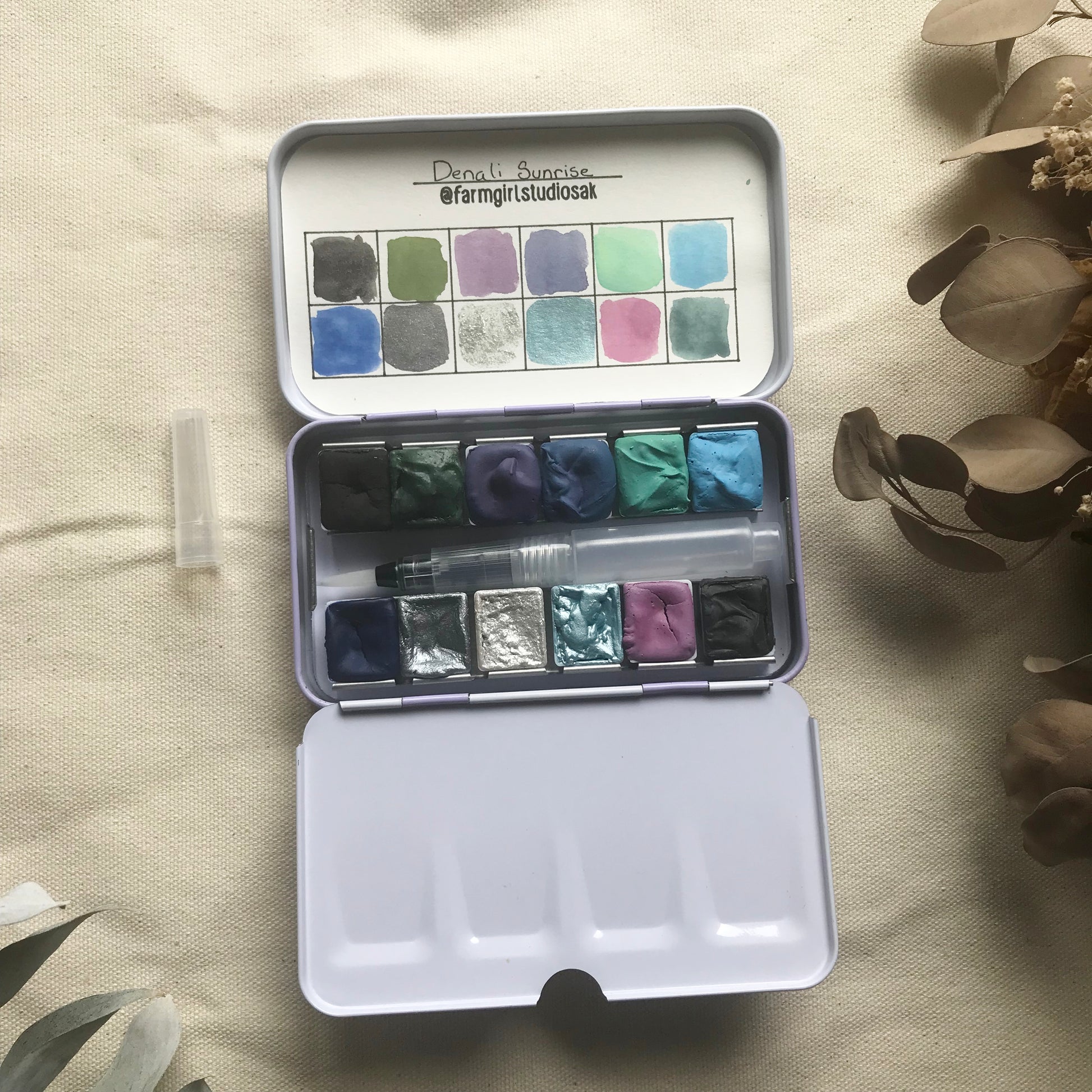 Denali Sunrise Watercolors