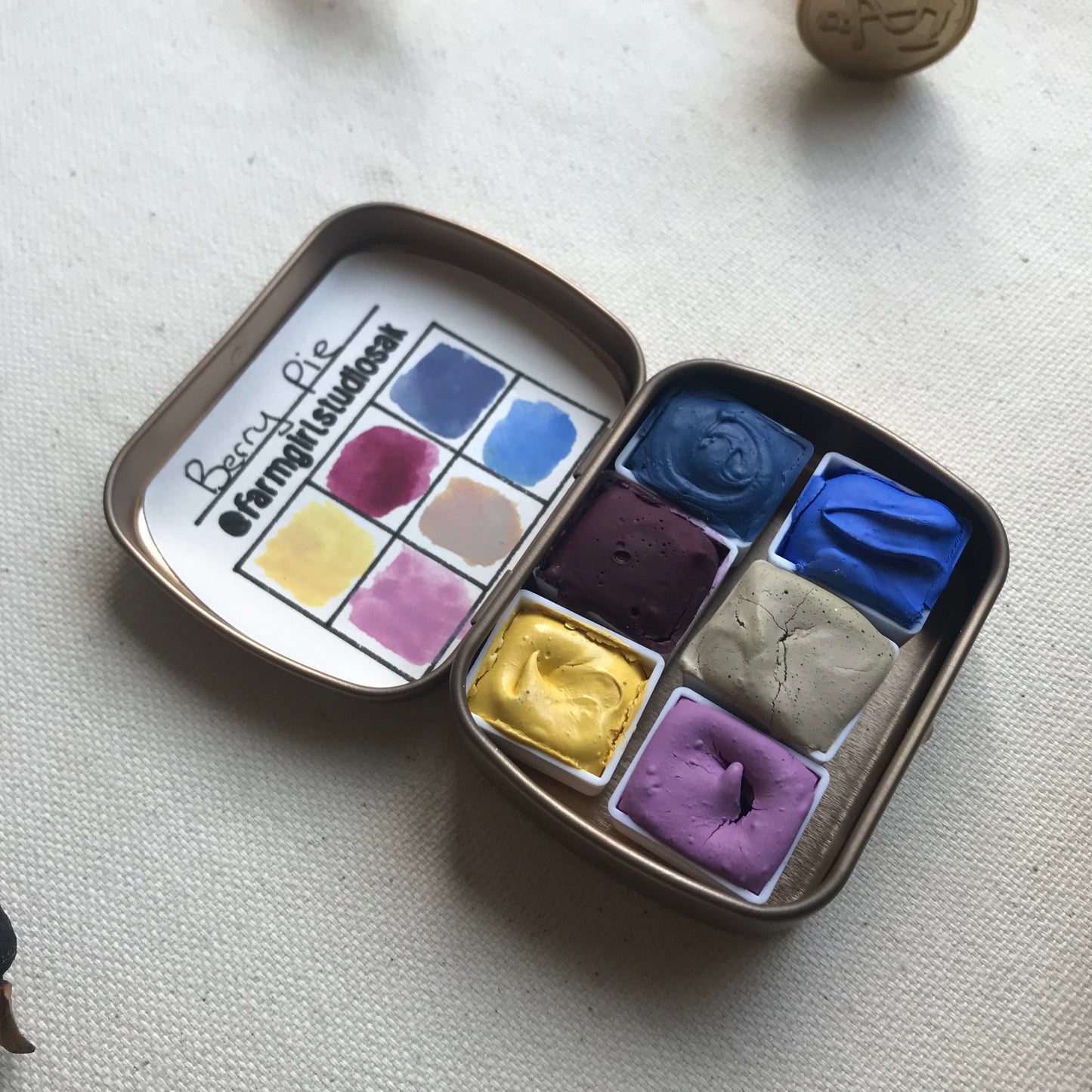 Handmade Watercolors Mini - Berry Pie