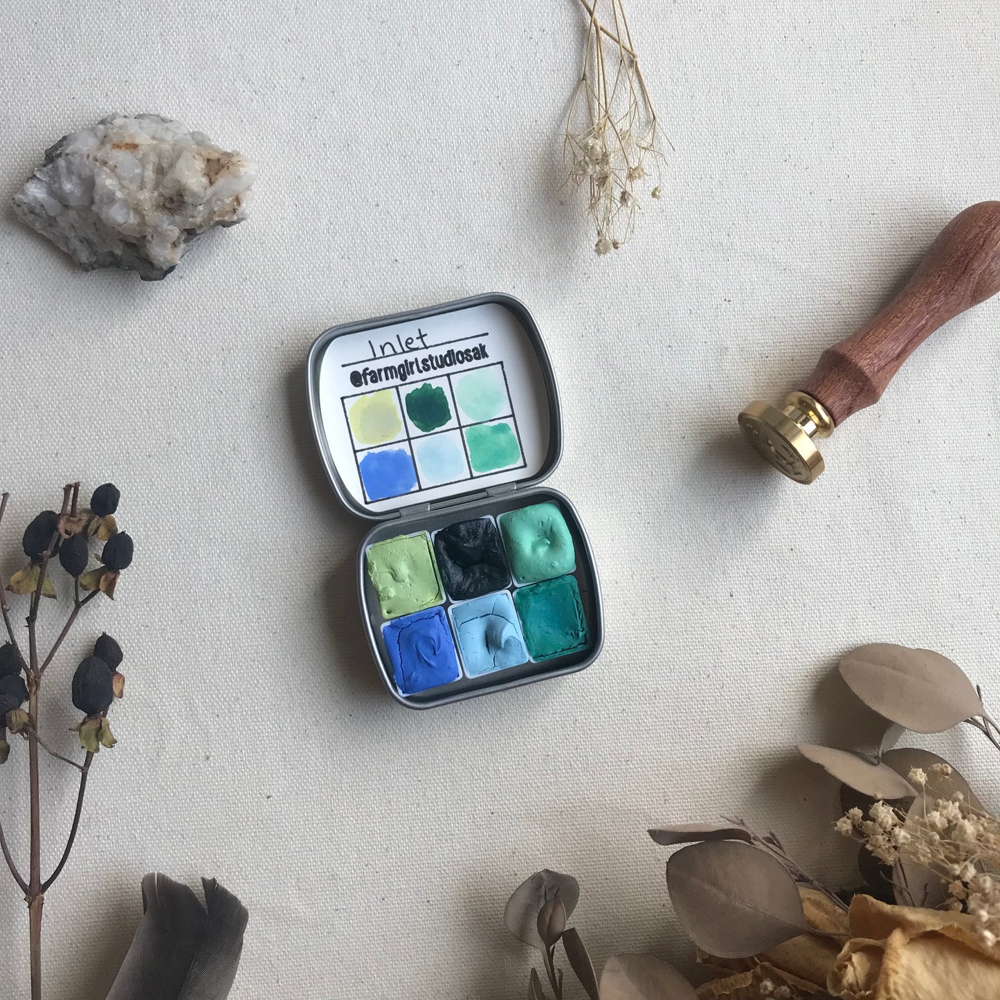 Handmade Watercolors Mini - Inlet