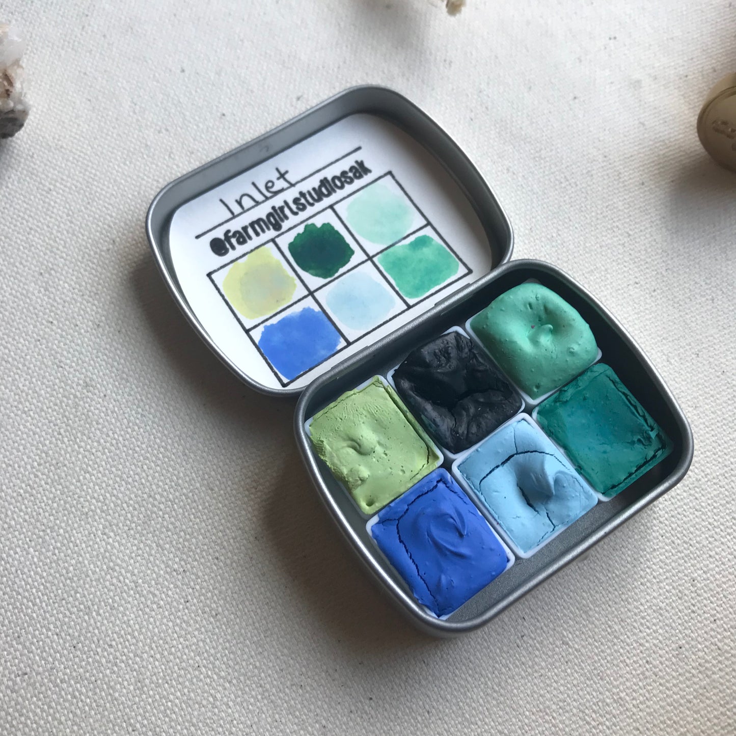Handmade Watercolors Mini - Inlet