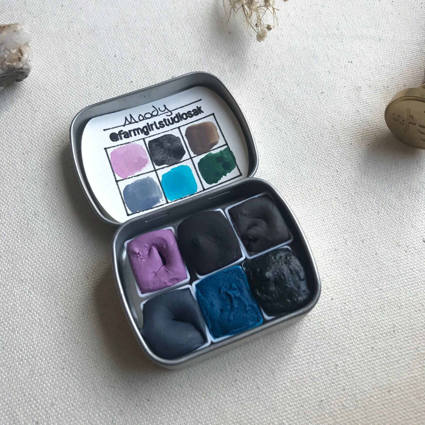 Handmade Watercolors Mini - Moody