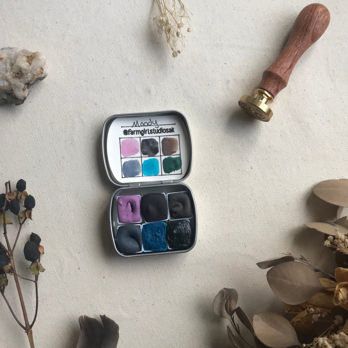 Handmade Watercolors Mini - Moody