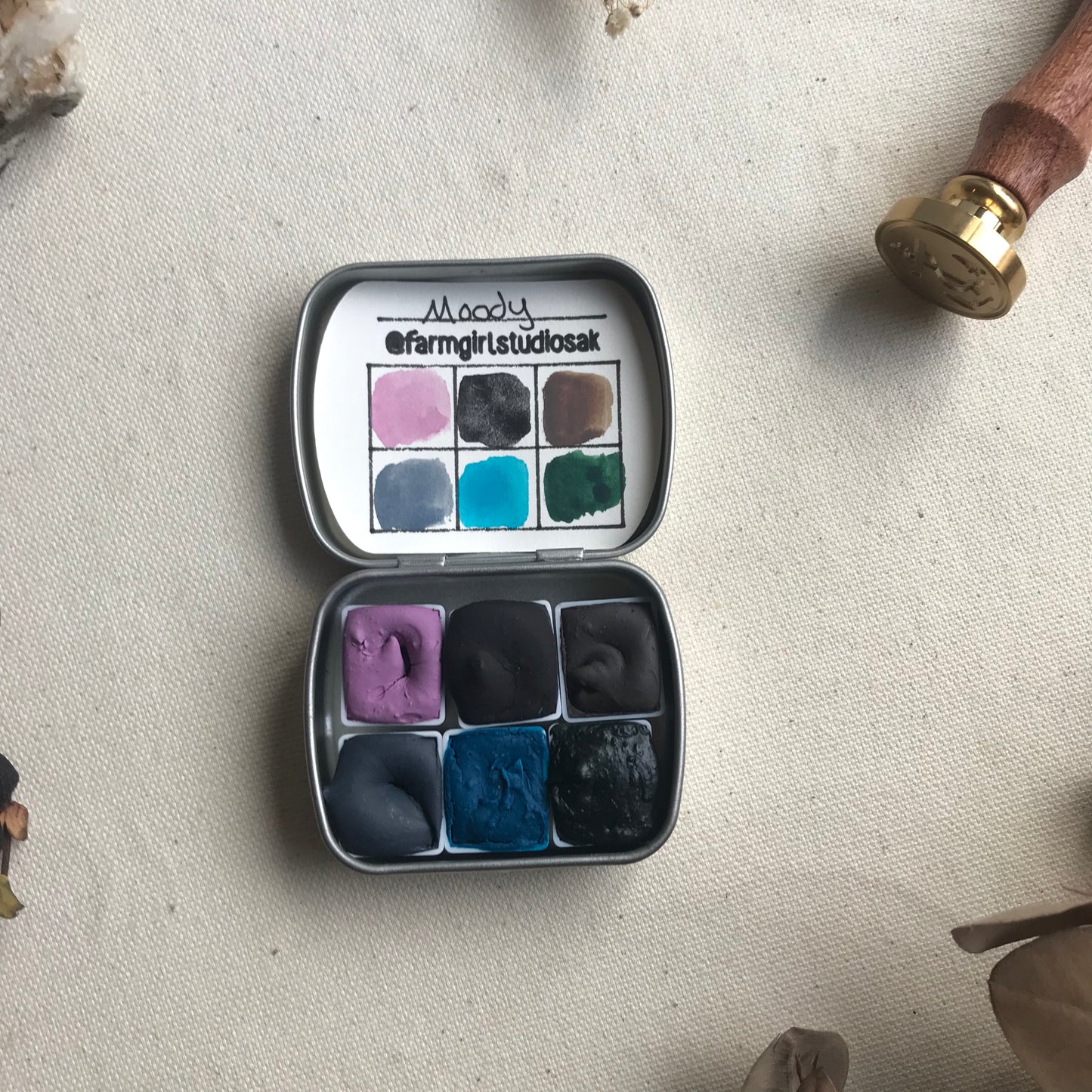 Handmade Watercolors Mini - Moody