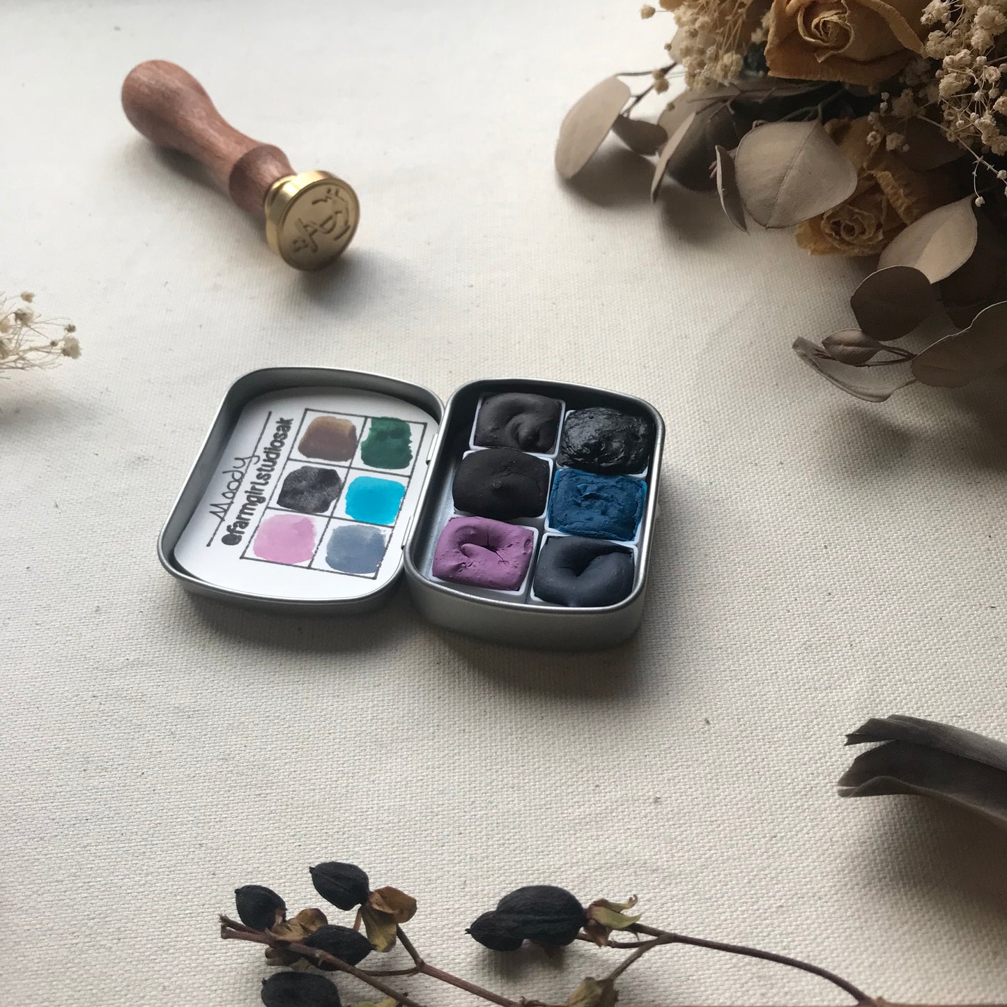 Handmade Watercolors Mini - Moody