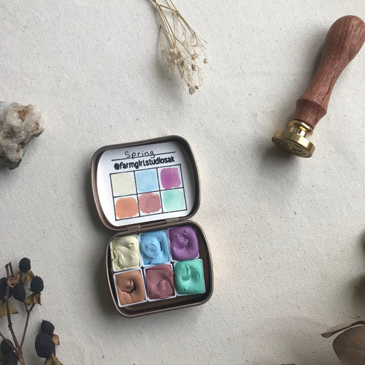 Handmade Watercolors Mini - Spring