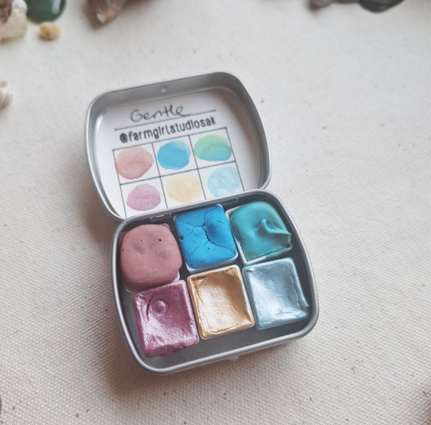 Handmade Watercolors Mini - Gentle
