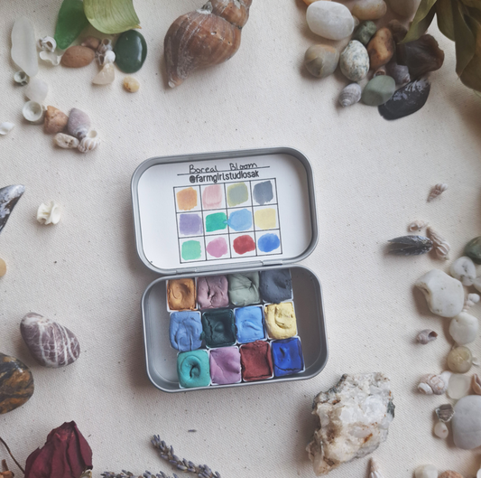 Handmade Watercolors - Boreal Bloom