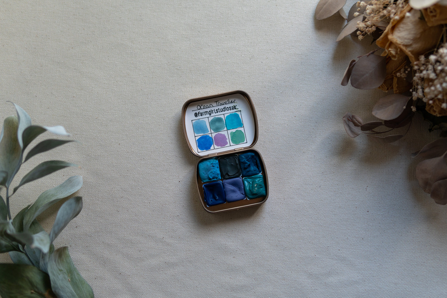 Miniature Palettes featuring Ocean Traveler