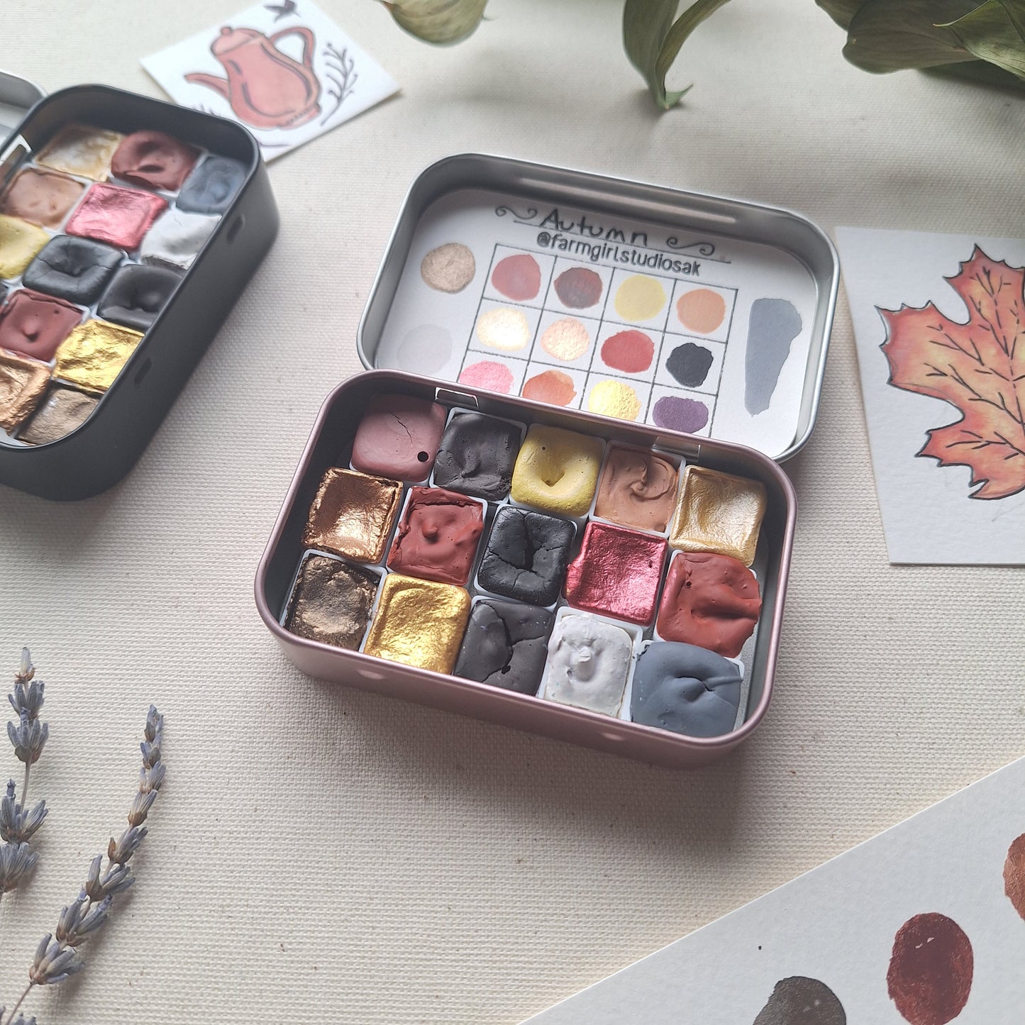 Handmade Watercolors - Autumn
