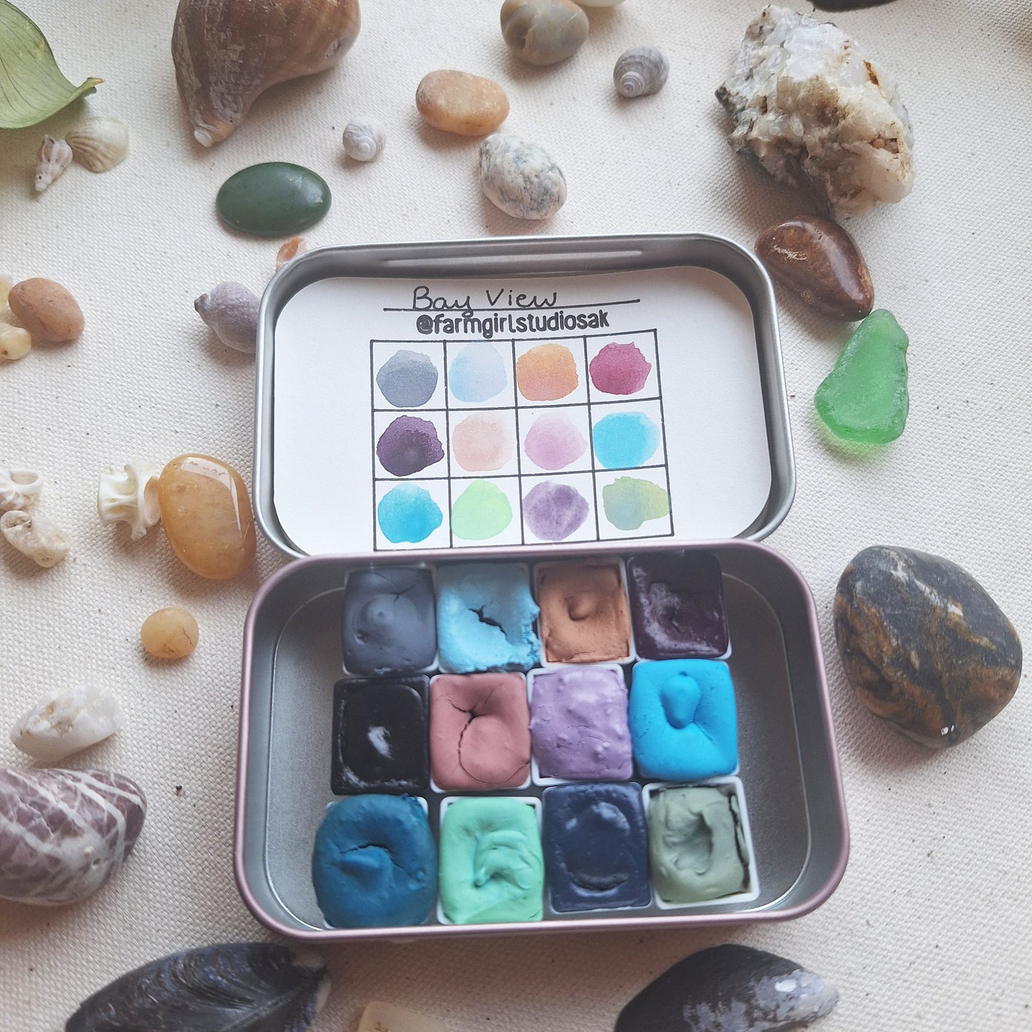 Handmade Watercolors - Bay View