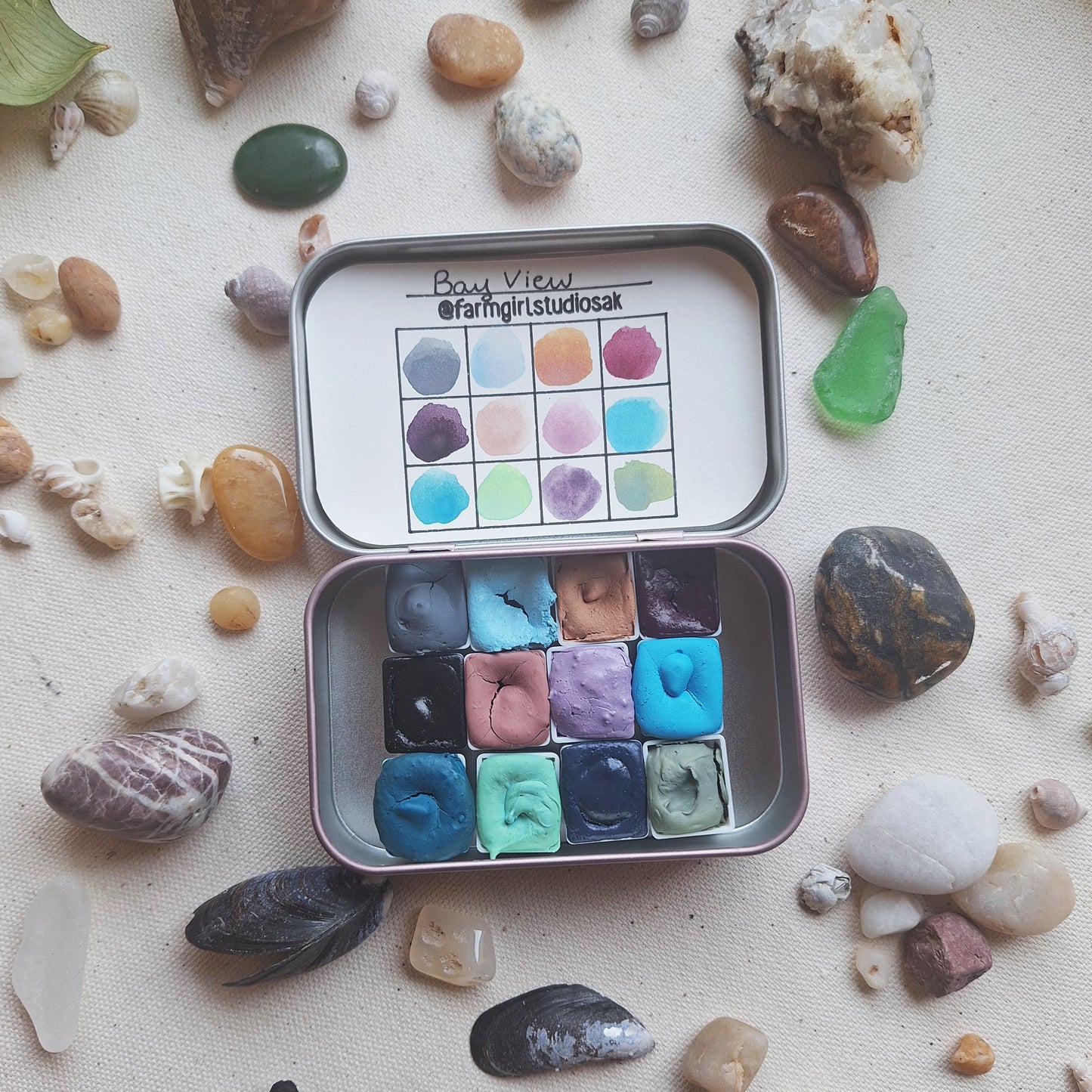 Handmade Watercolors - Bay View