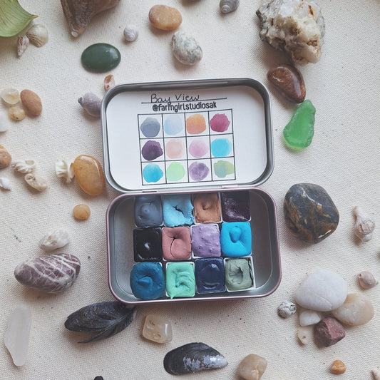 Handmade Watercolors - Bay View