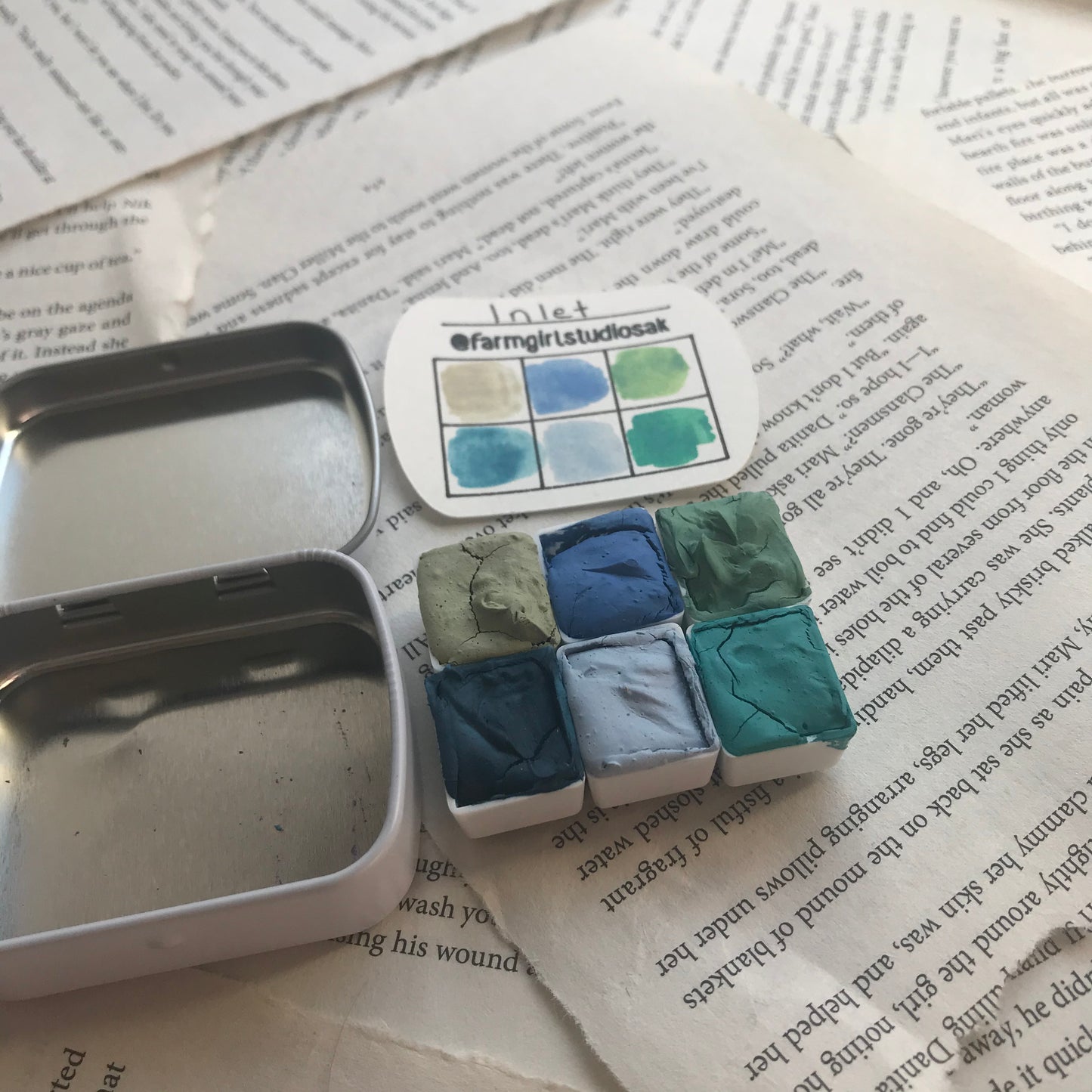 Handmade Watercolors Mini - Inlet