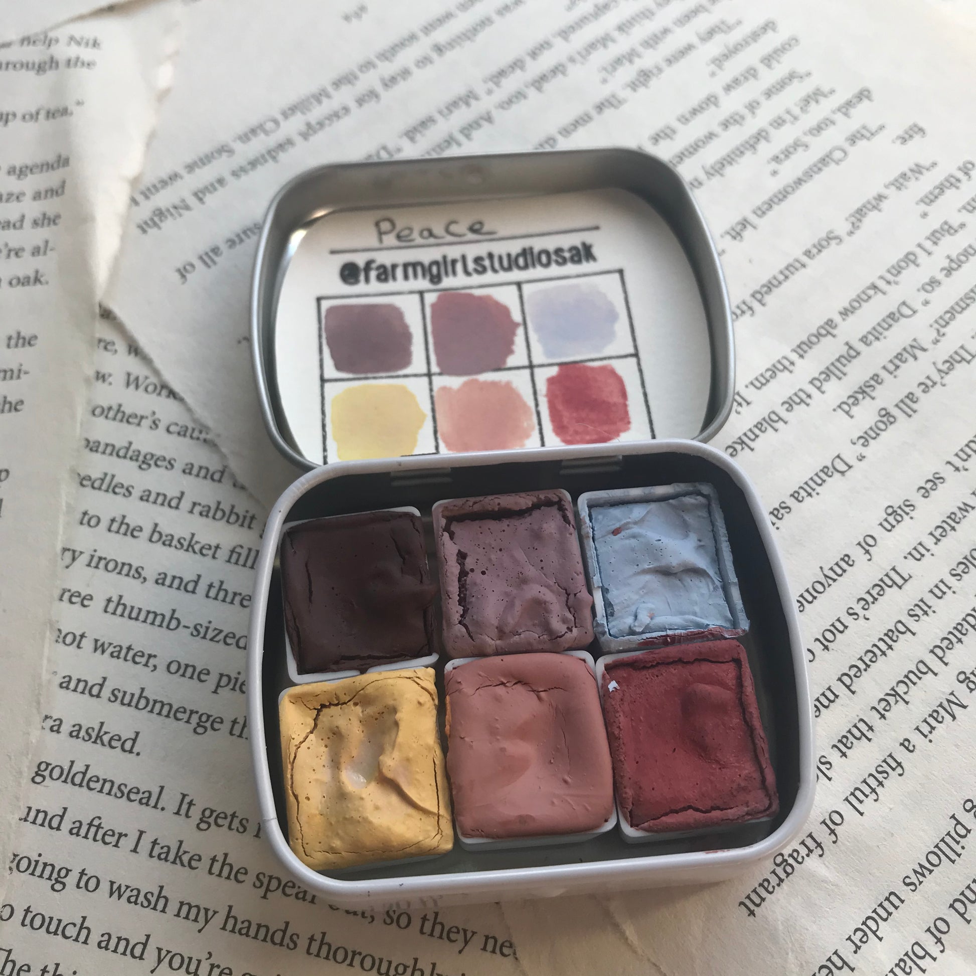 Peace Miniature Palette