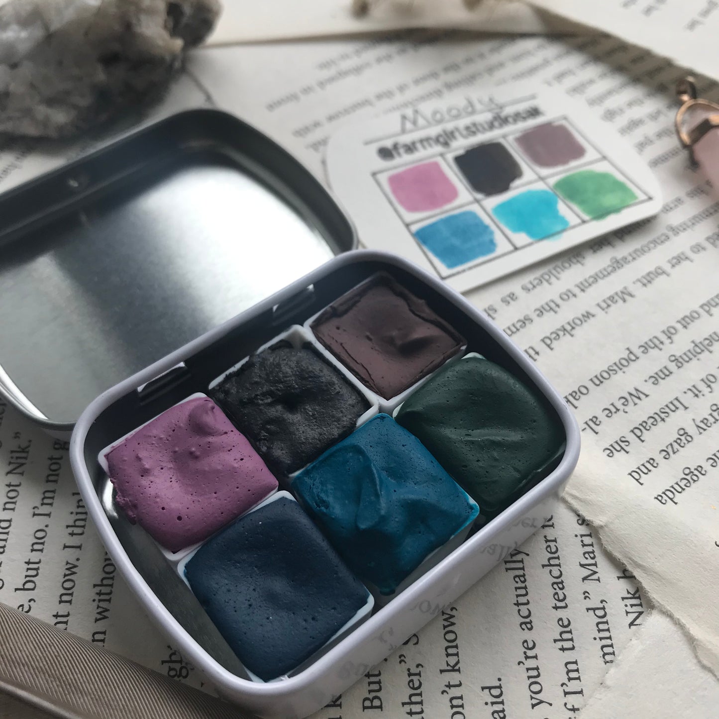 Handmade Watercolors Mini - Moody