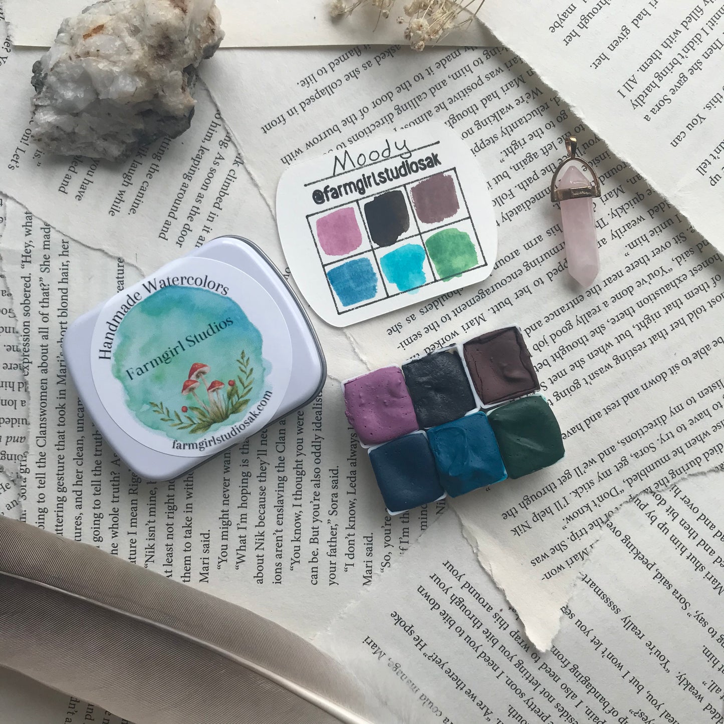 Handmade Watercolors Mini - Moody