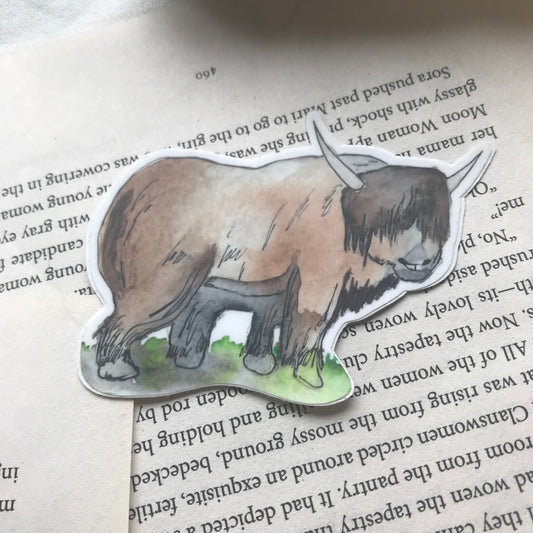 Waterproof Yak Sticker