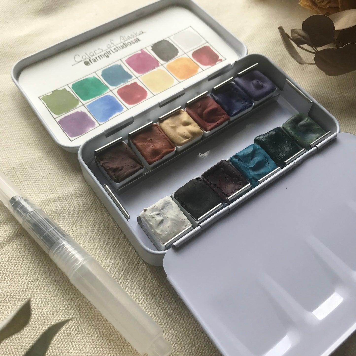 Travel Watercolor Kit - Colors of Alaska