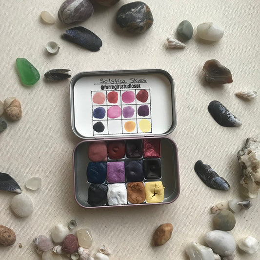 Handmade Watercolors - Solstice Skies Signature