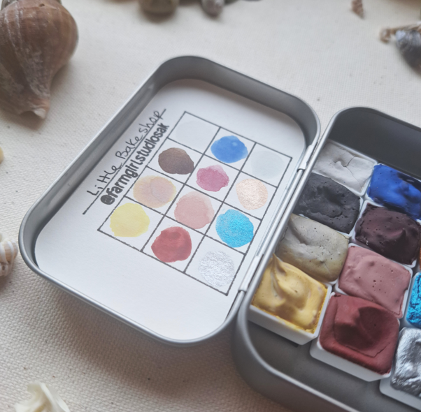 Handmade Watercolors - Little Bakeshop