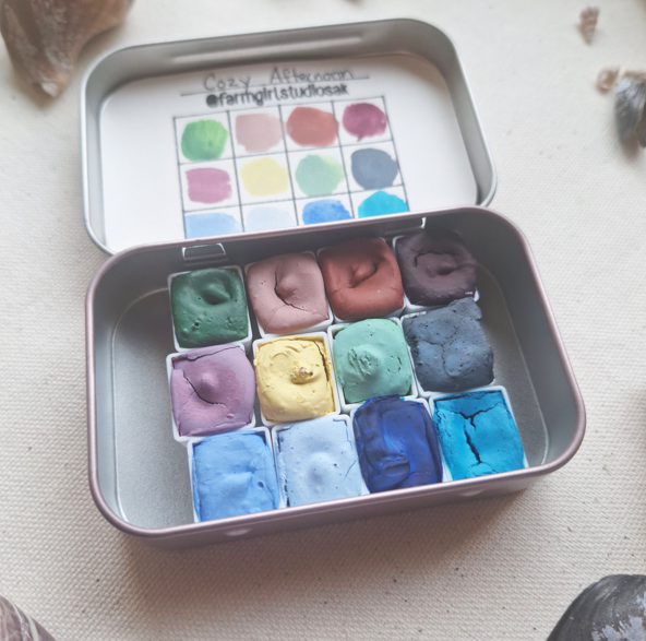 Handmade Watercolors - Cozy Afternoon