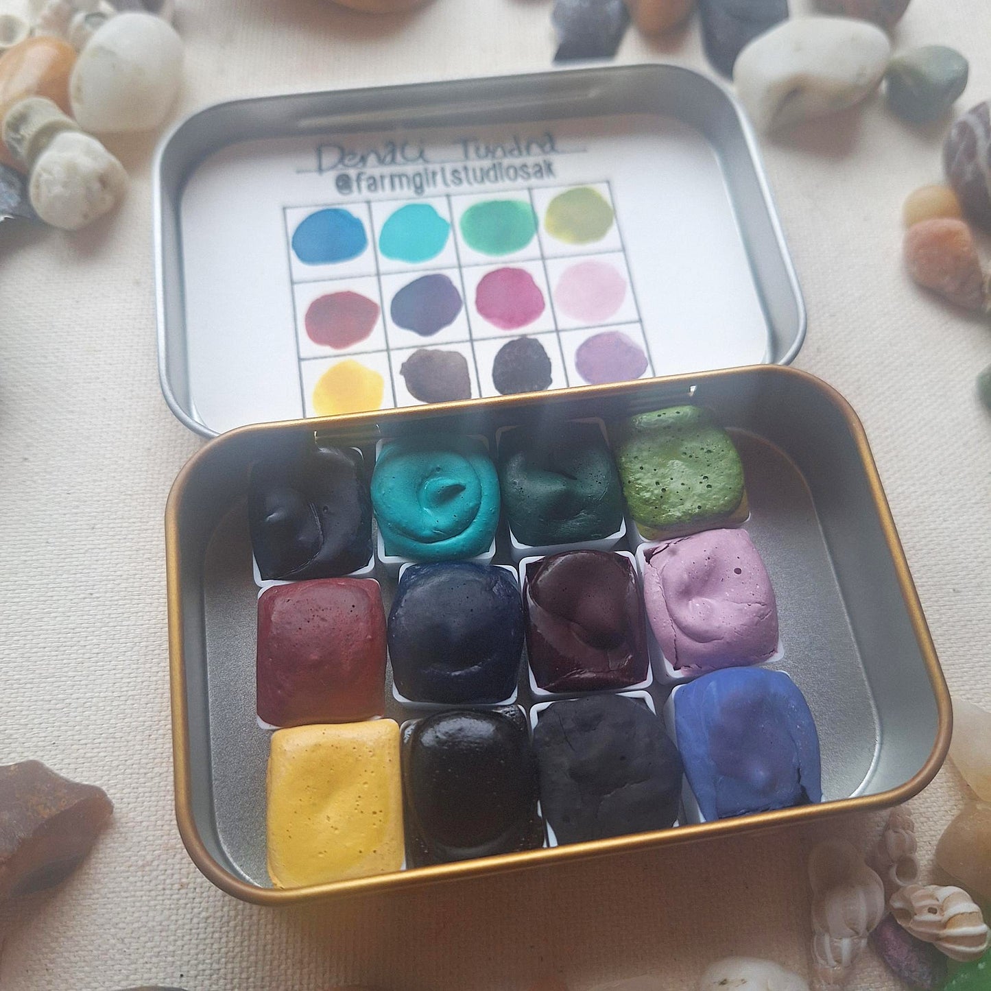 Handmade Watercolors - Denali Tundra